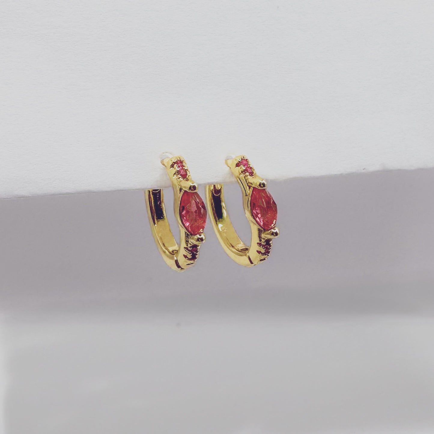 Adeline Huggie Hoops