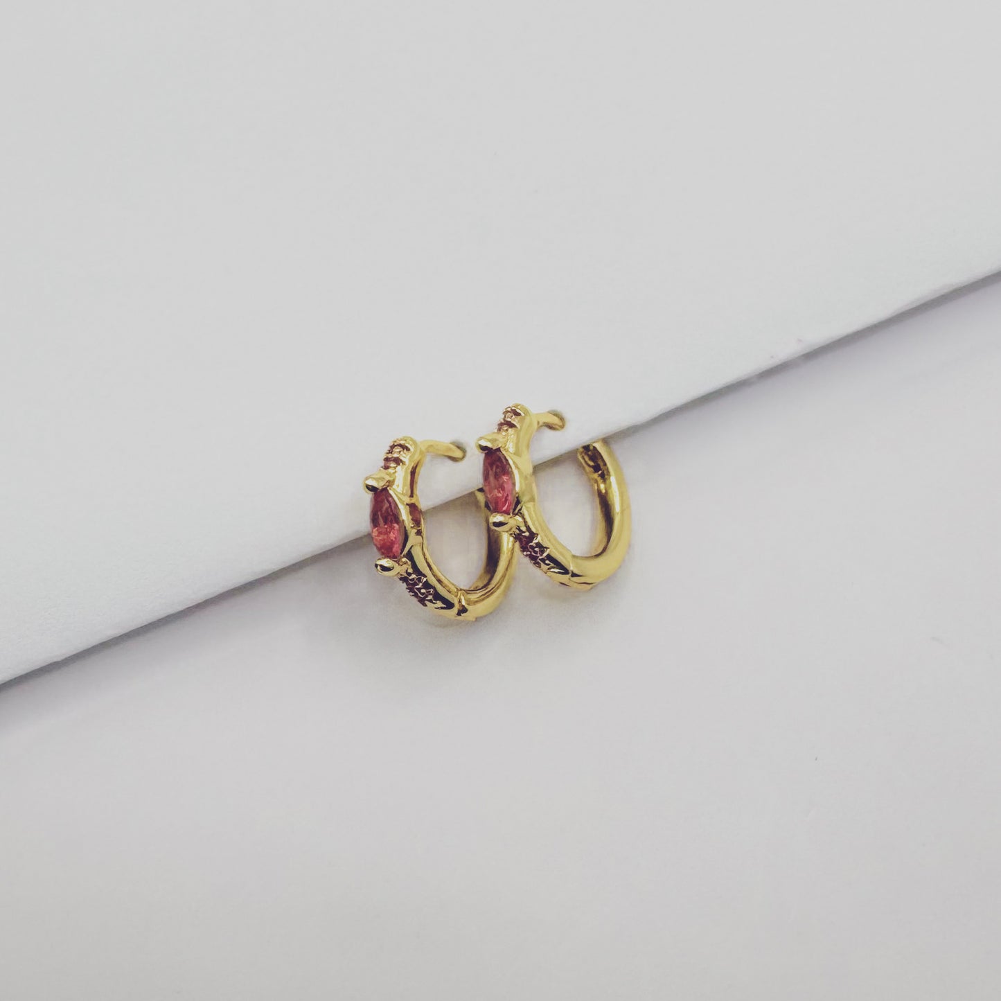 Adeline Huggie Hoops