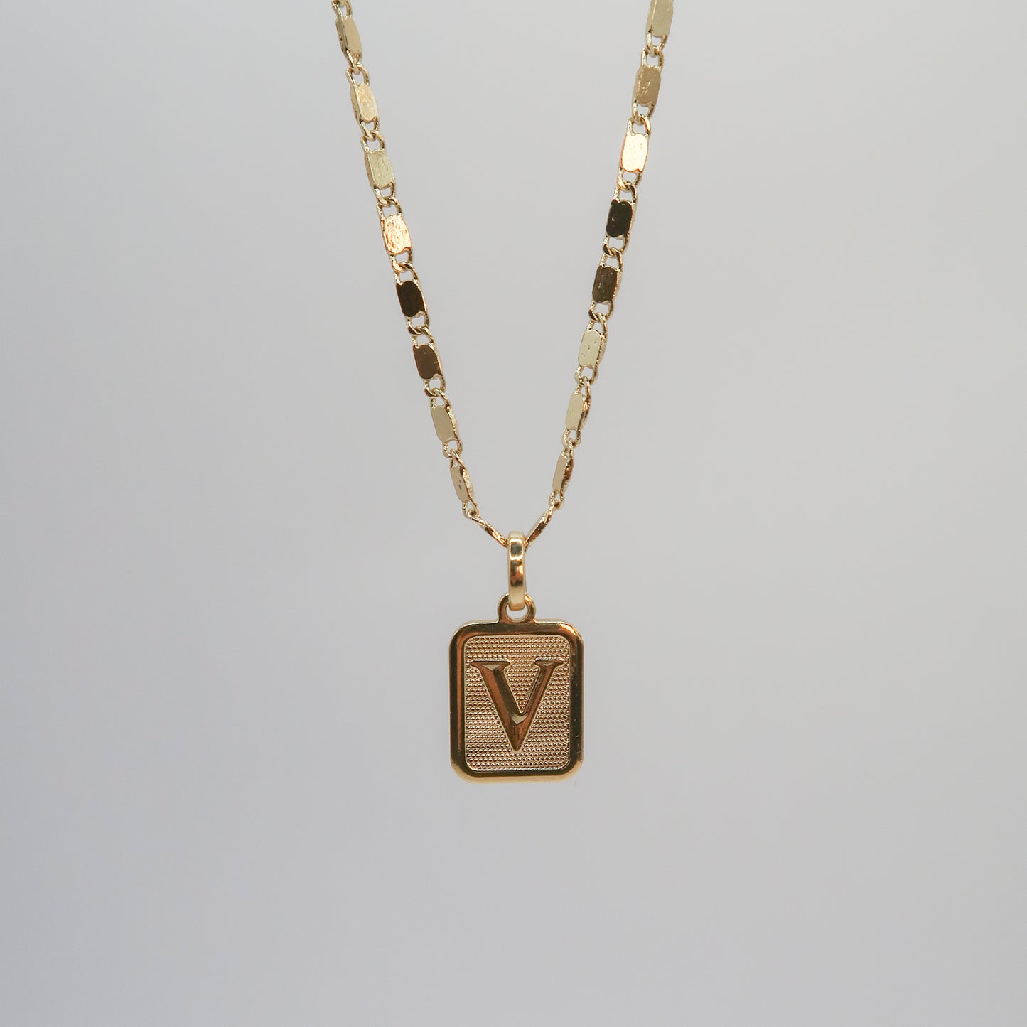 Lovers Initial Pendant Necklace