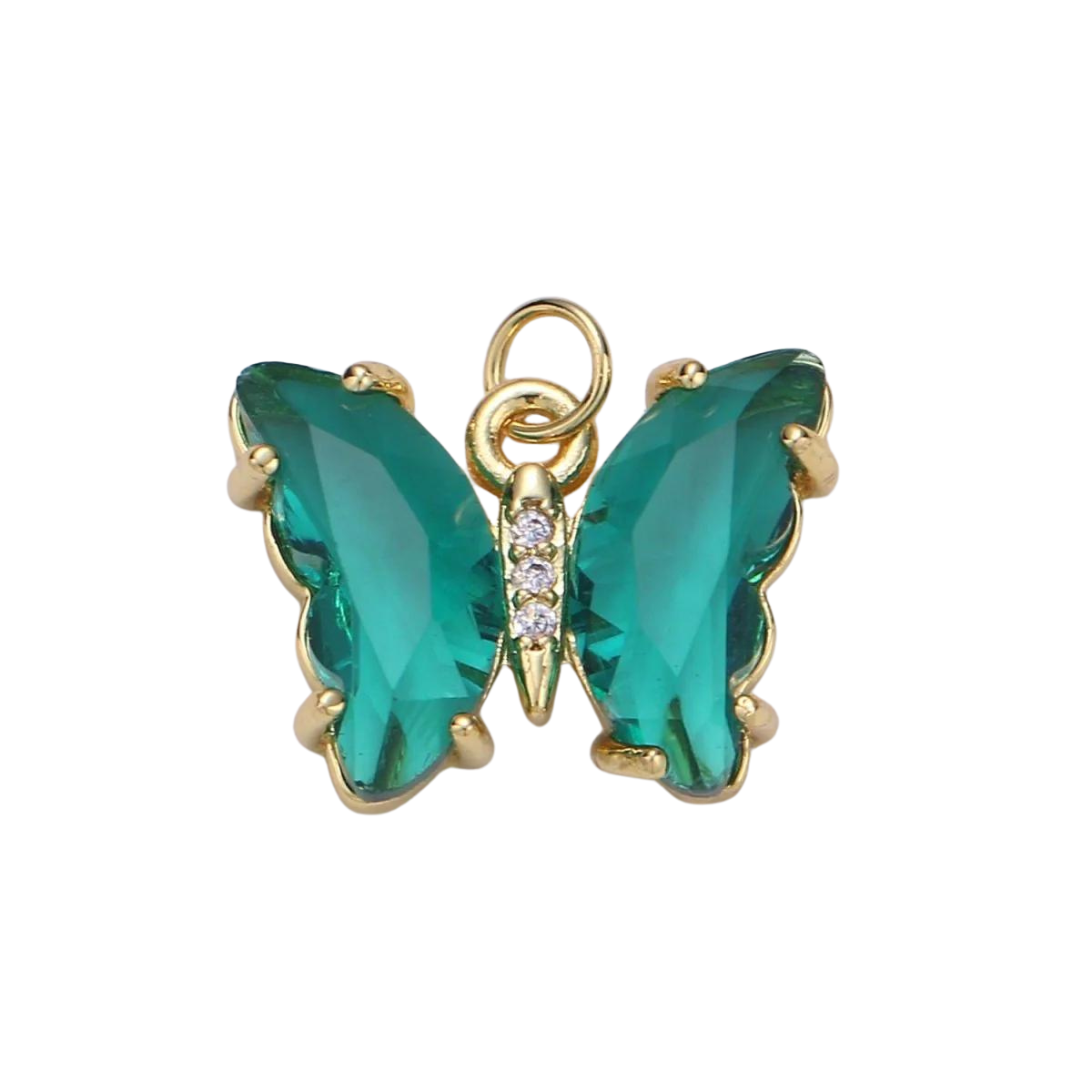 Clementine Colorful Butterfly Charm