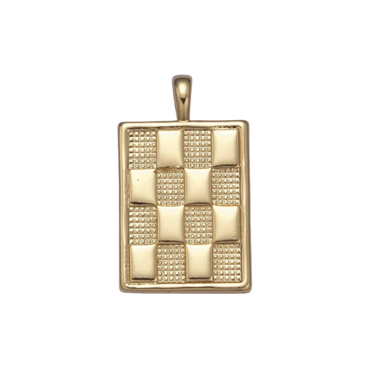 Stacy Checkered Pendant
