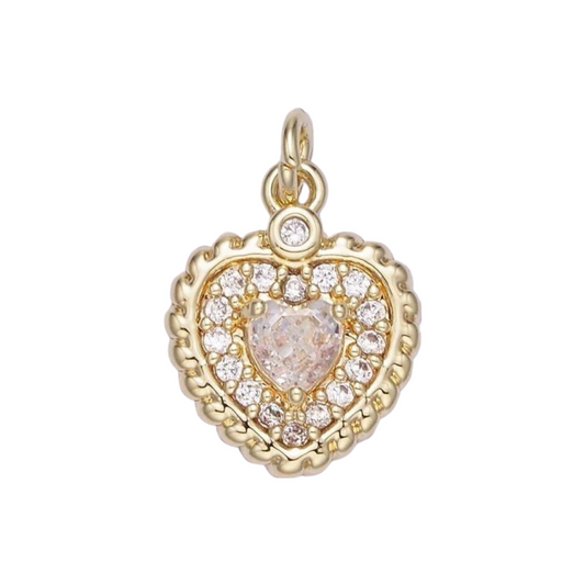 Kinsley Heart charm