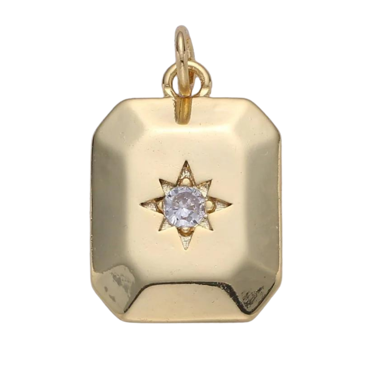 Estrella Square Star Pendant