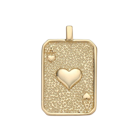 Ace of Hearts Pendant