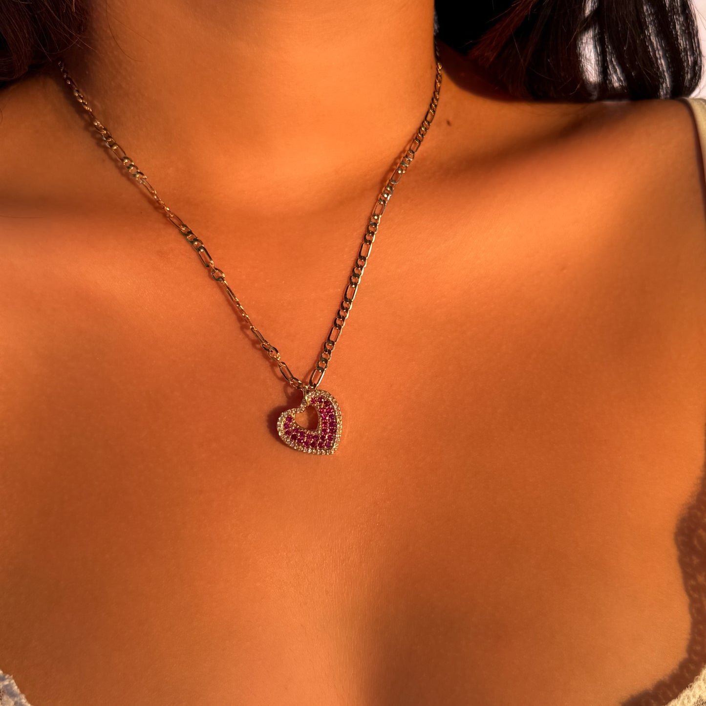 Lorena Heart Necklace