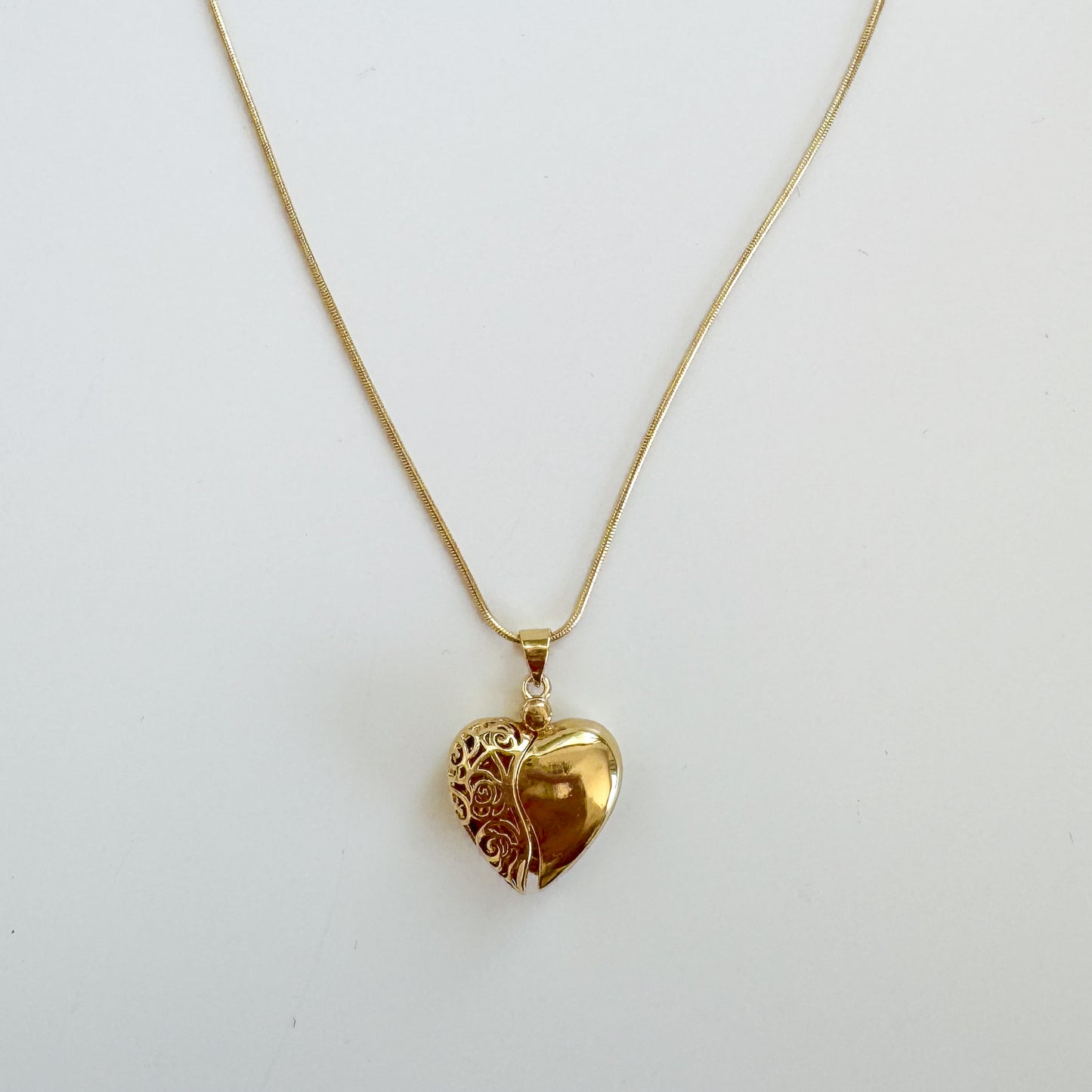 Amour Locket Necklace