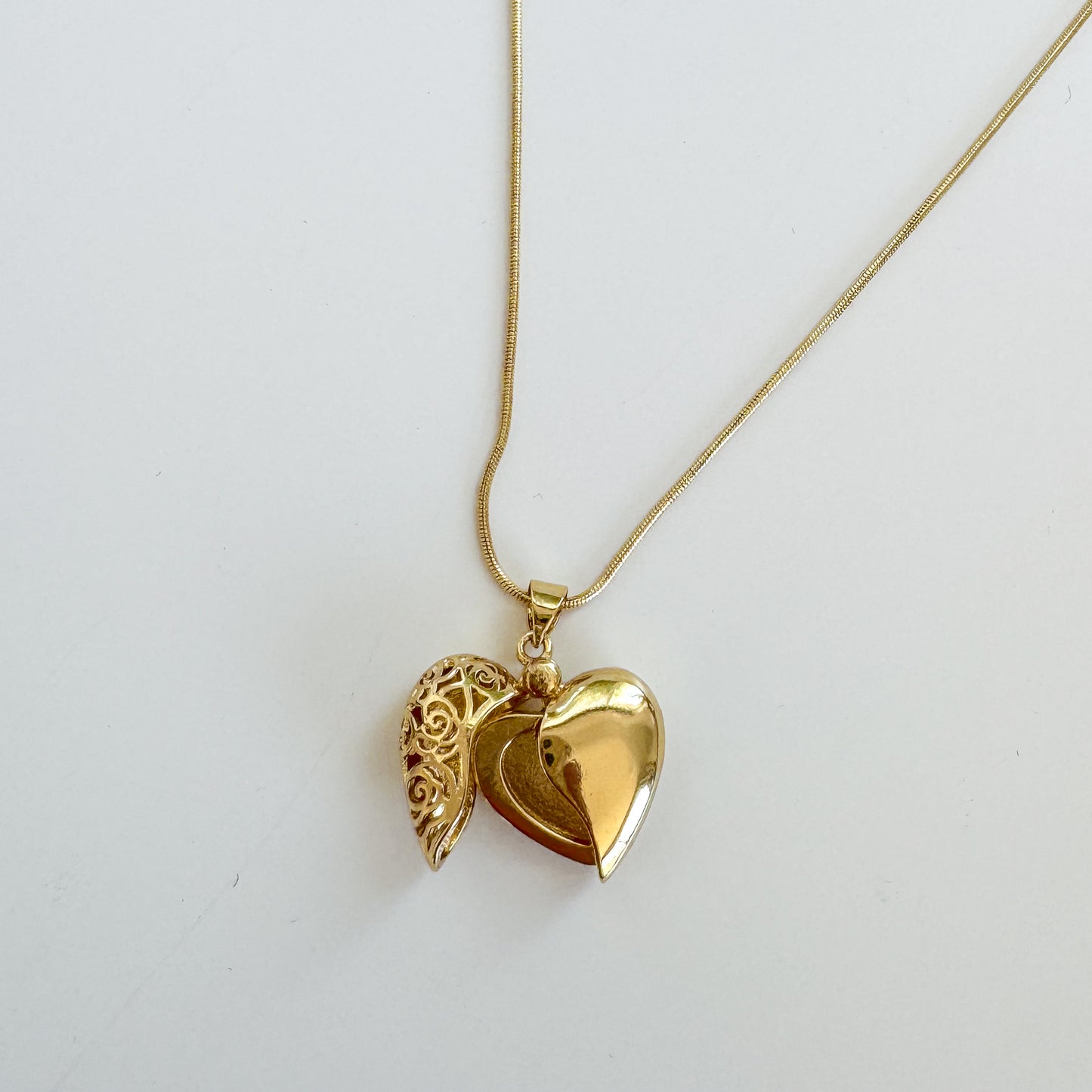 Amour Locket Necklace