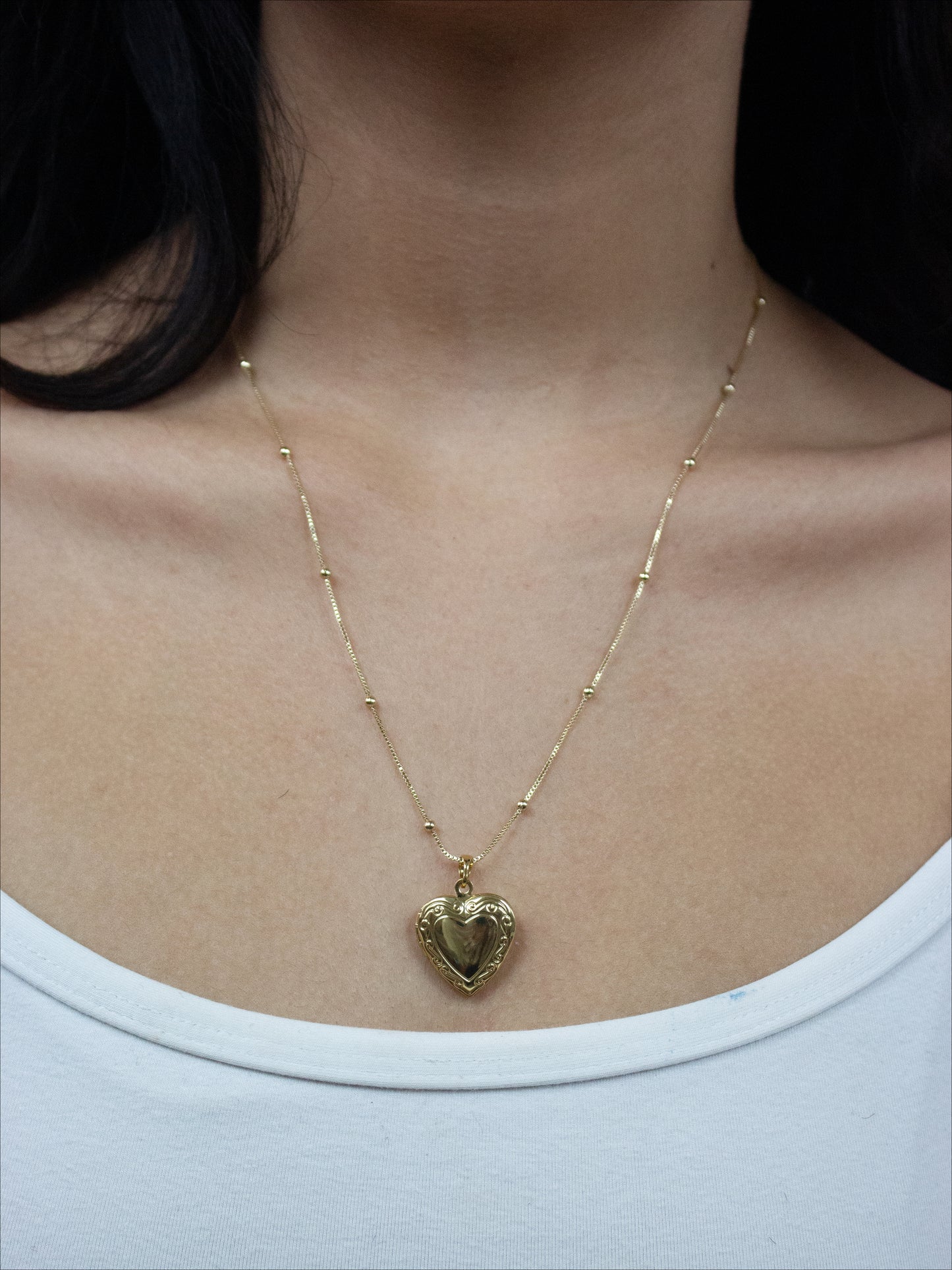 Ivelle Locket Necklace